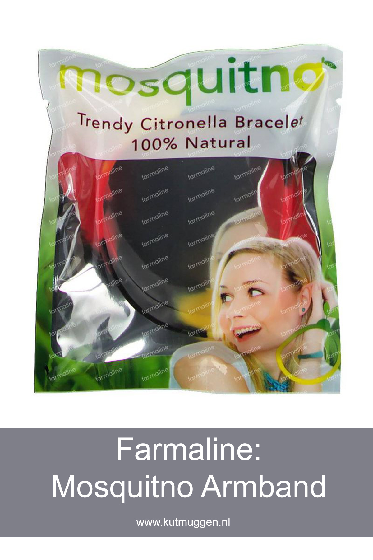 Farmaline: Mosquitno Armband Connected Citriodiol Farmaline: Mosquitno Armband Connected Citriodiol